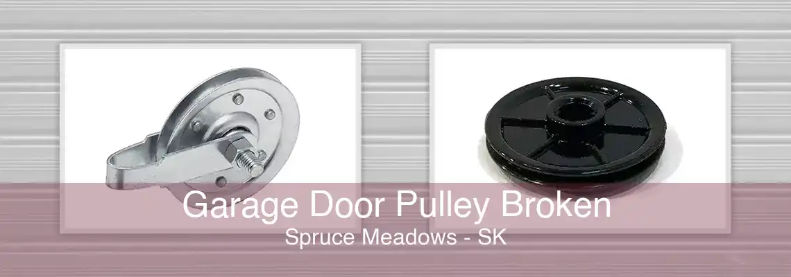 Garage Door Pulley Broken Spruce Meadows - SK