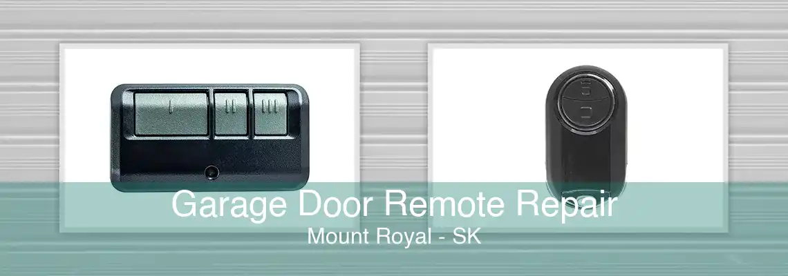 Garage Door Remote Repair Mount Royal - SK