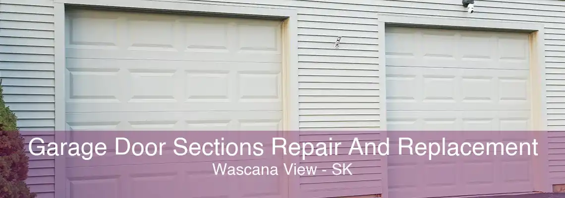 Garage Door Sections Repair And Replacement Wascana View - SK