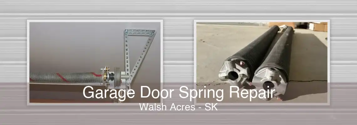 Garage Door Spring Repair Walsh Acres - SK