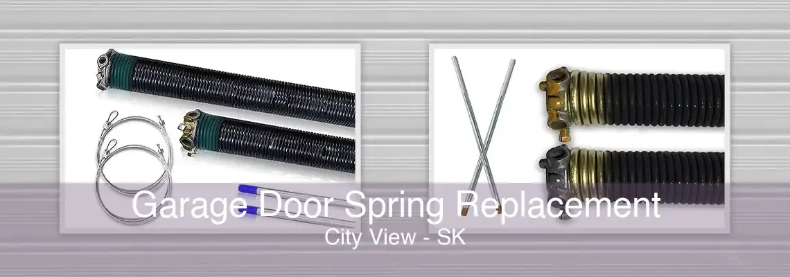 Garage Door Spring Replacement City View - SK