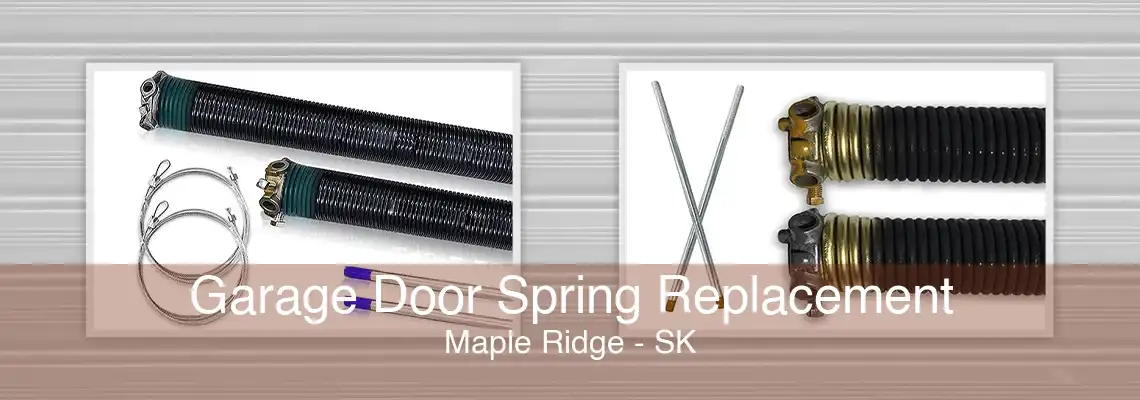 Garage Door Spring Replacement Maple Ridge - SK