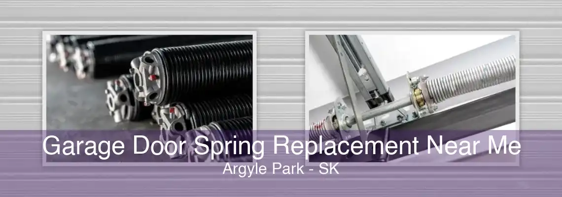 Garage Door Spring Replacement Near Me Argyle Park - SK
