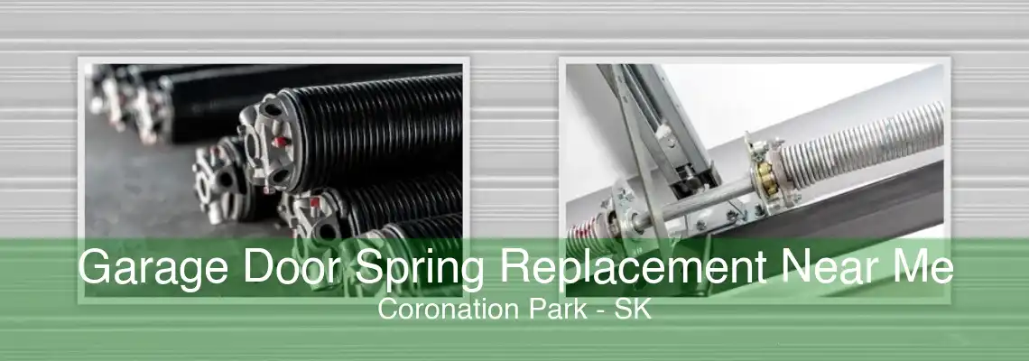 Garage Door Spring Replacement Near Me Coronation Park - SK