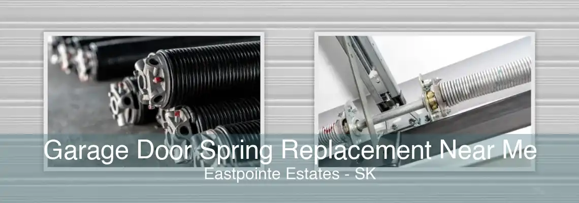 Garage Door Spring Replacement Near Me Eastpointe Estates - SK