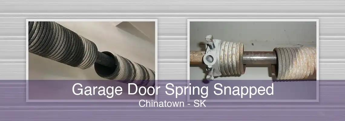 Garage Door Spring Snapped Chinatown - SK