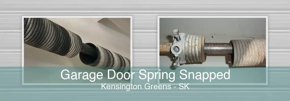 Garage Door Spring Snapped Kensington Greens - SK