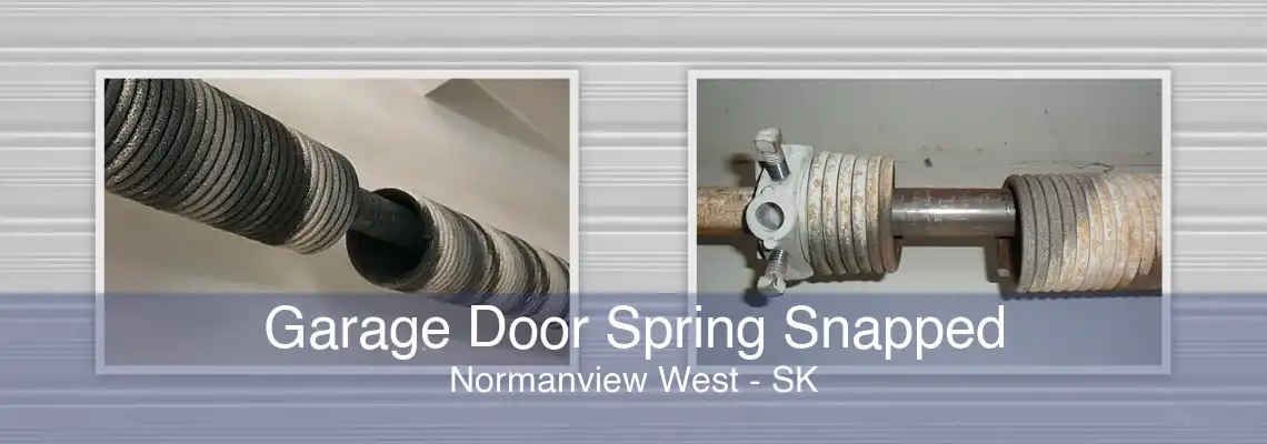 Garage Door Spring Snapped Normanview West - SK