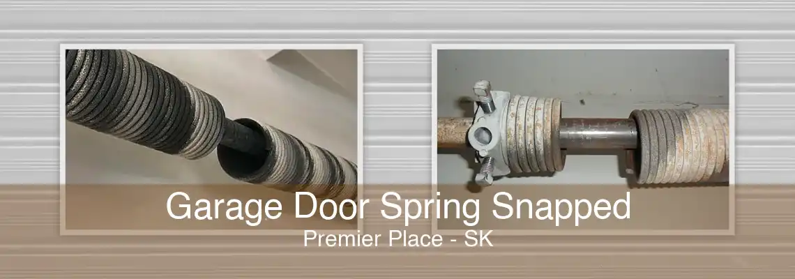 Garage Door Spring Snapped Premier Place - SK