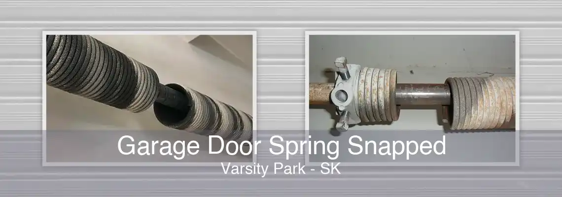 Garage Door Spring Snapped Varsity Park - SK