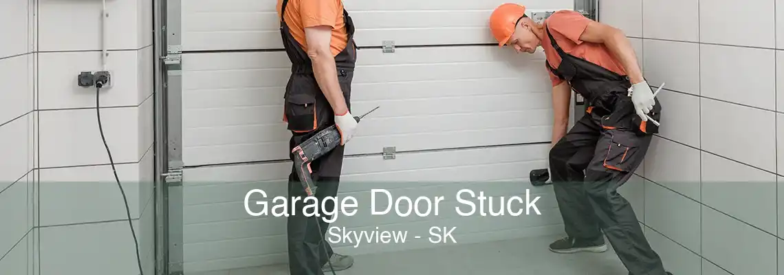 Garage Door Stuck Skyview - SK