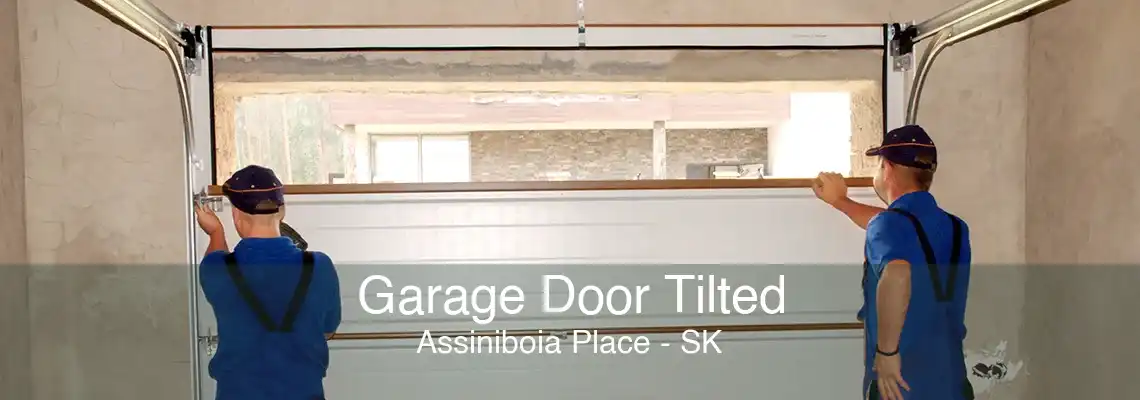 Garage Door Tilted Assiniboia Place - SK