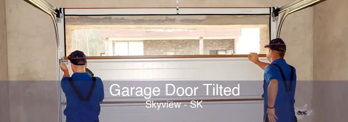 Garage Door Tilted Skyview - SK