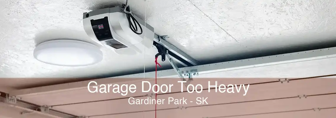 Garage Door Too Heavy Gardiner Park - SK