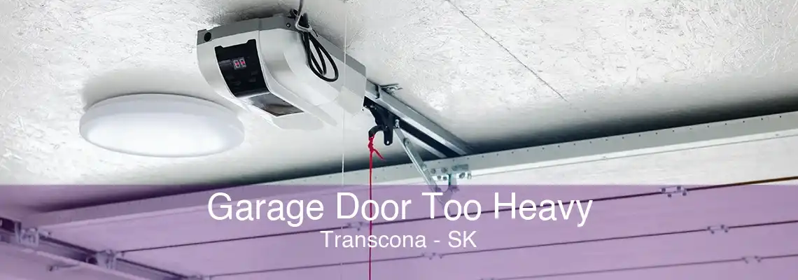 Garage Door Too Heavy Transcona - SK