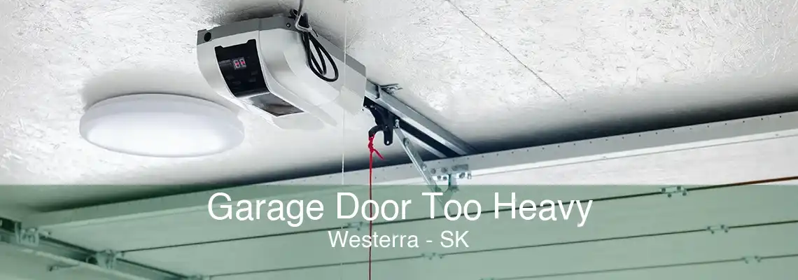 Garage Door Too Heavy Westerra - SK