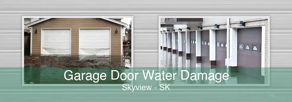 Garage Door Water Damage Skyview - SK