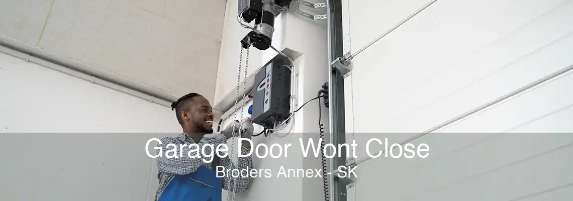 Garage Door Wont Close Broders Annex - SK