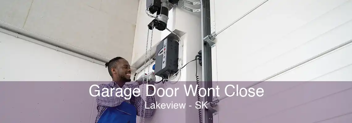 Garage Door Wont Close Lakeview - SK