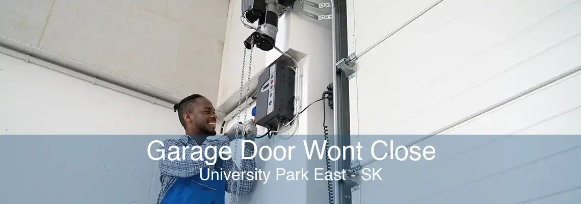 Garage Door Wont Close University Park East - SK