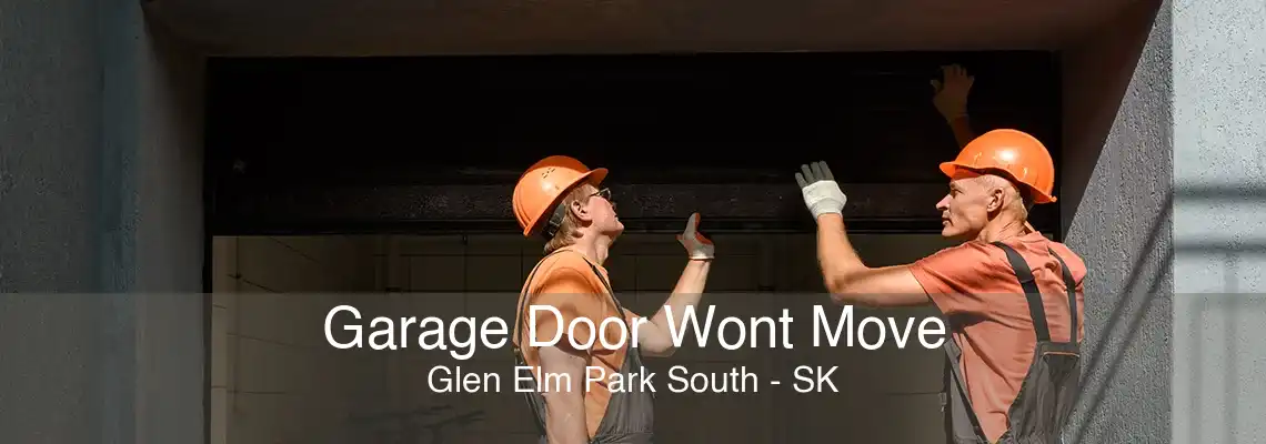 Garage Door Wont Move Glen Elm Park South - SK