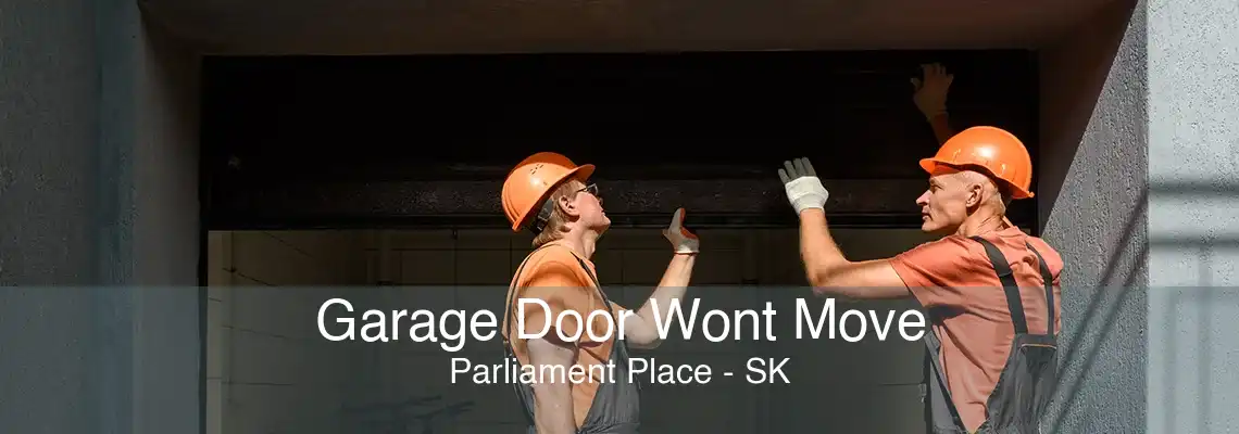 Garage Door Wont Move Parliament Place - SK