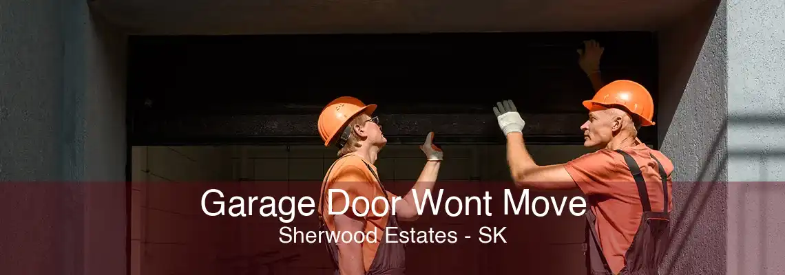 Garage Door Wont Move Sherwood Estates - SK