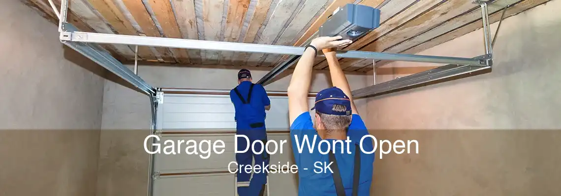 Garage Door Wont Open Creekside - SK