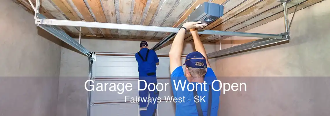 Garage Door Wont Open Fairways West - SK