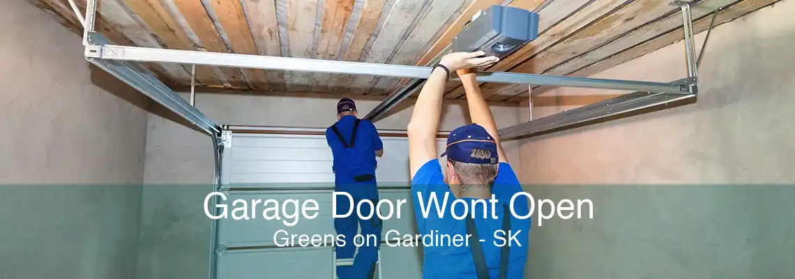 Garage Door Wont Open Greens on Gardiner - SK