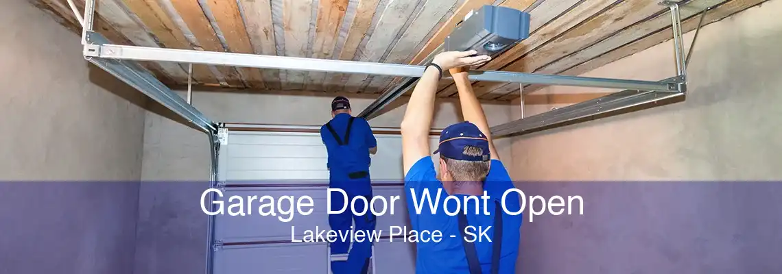 Garage Door Wont Open Lakeview Place - SK