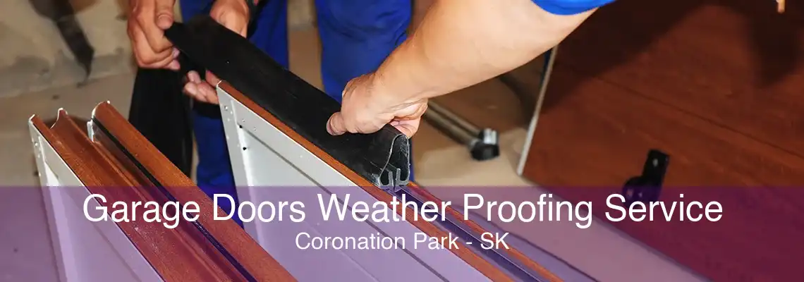 Garage Doors Weather Proofing Service Coronation Park - SK