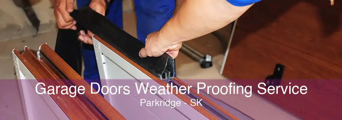 Garage Doors Weather Proofing Service Parkridge - SK