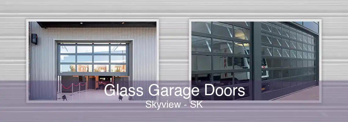 Glass Garage Doors Skyview - SK