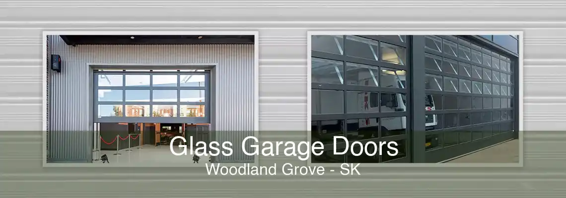Glass Garage Doors Woodland Grove - SK
