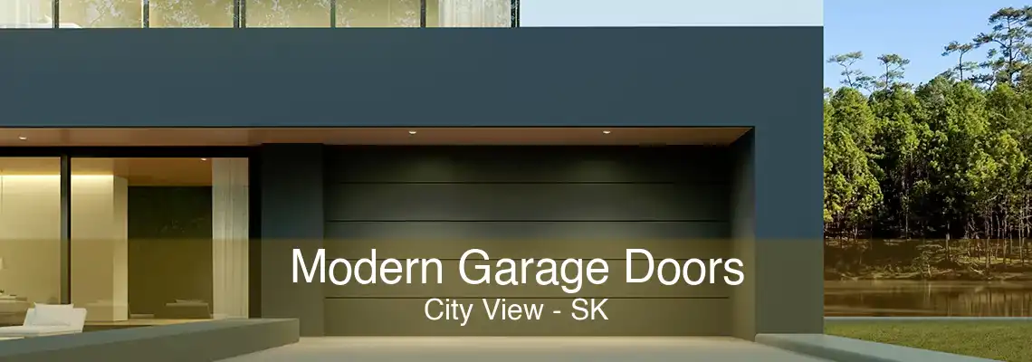 Modern Garage Doors City View - SK