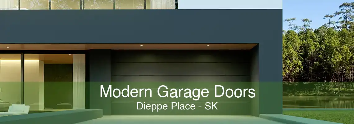 Modern Garage Doors Dieppe Place - SK