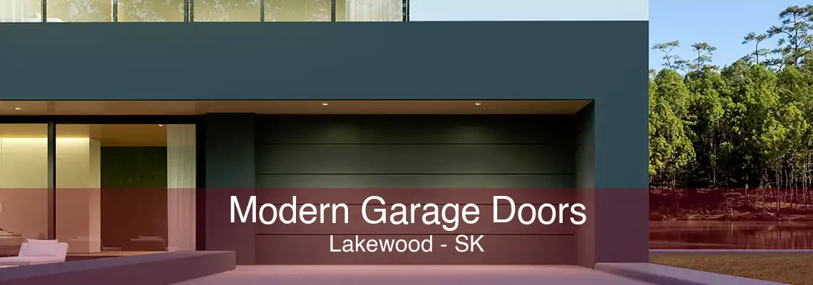 Modern Garage Doors Lakewood - SK