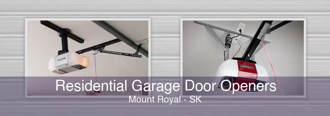 Residential Garage Door Openers Mount Royal - SK