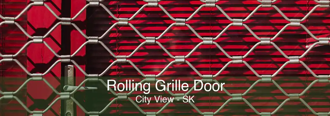 Rolling Grille Door City View - SK