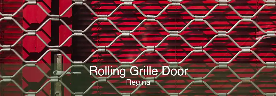 Rolling Grille Door Regina
