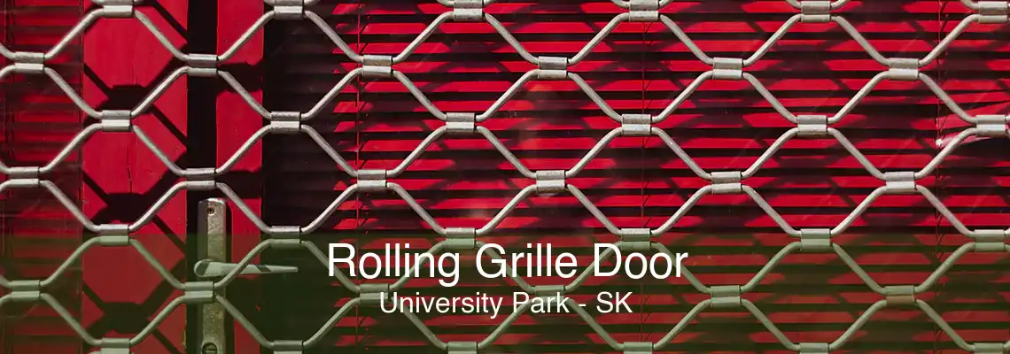 Rolling Grille Door University Park - SK