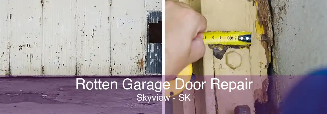 Rotten Garage Door Repair Skyview - SK