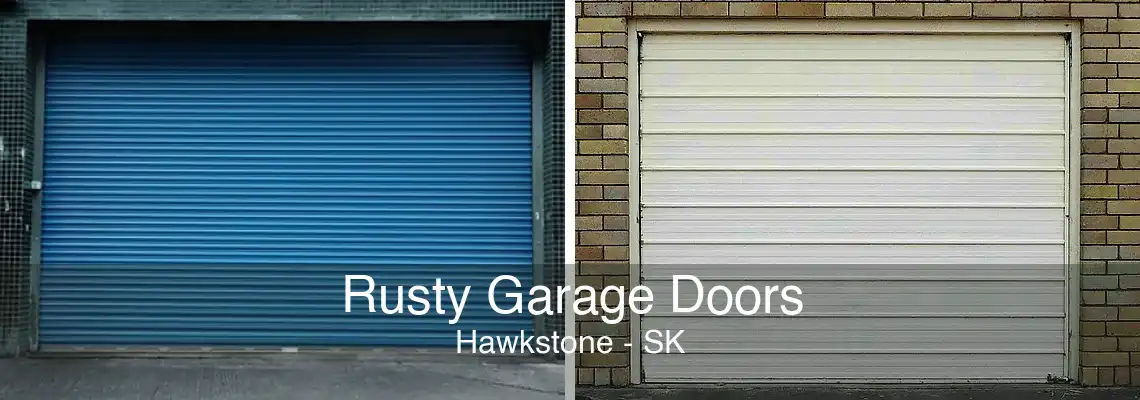 Rusty Garage Doors Hawkstone - SK