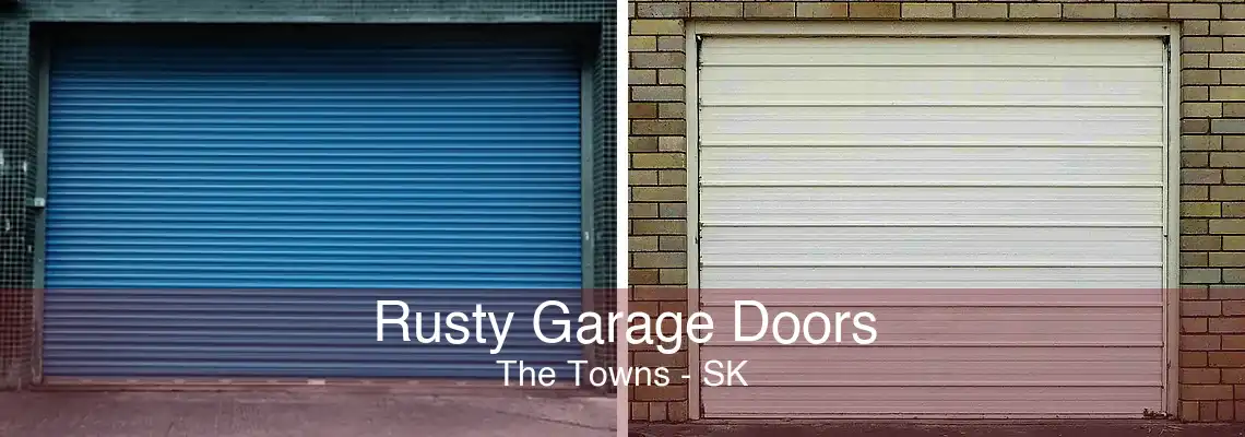 Rusty Garage Doors The Towns - SK