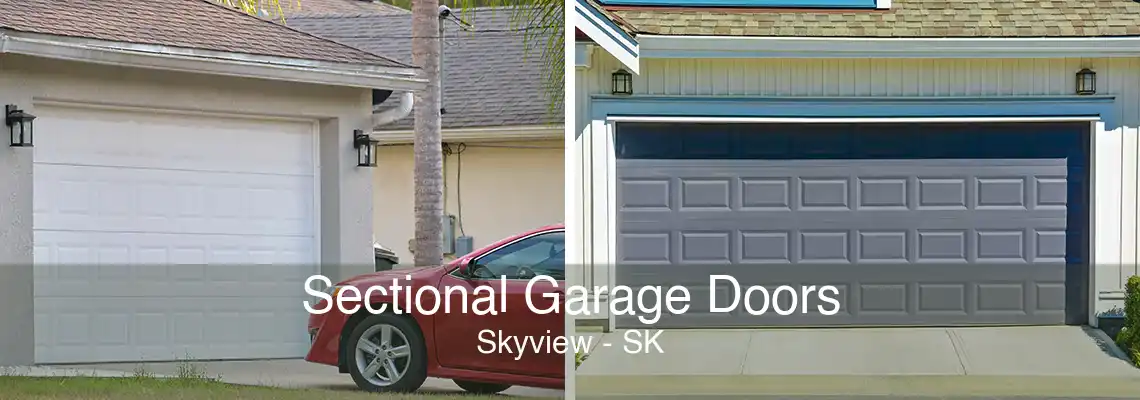 Sectional Garage Doors Skyview - SK