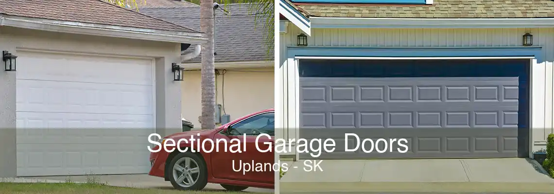 Sectional Garage Doors Uplands - SK