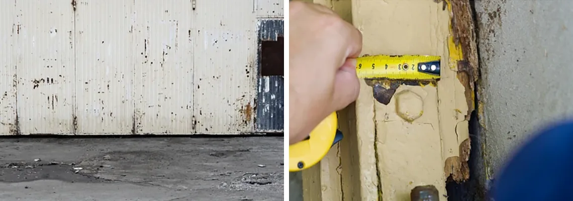 Lift Master Rusty Garage Doors in Transcona, SK