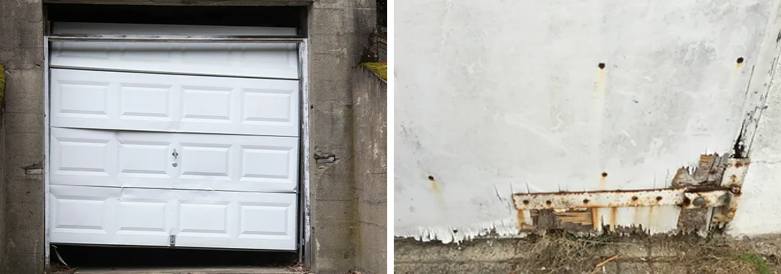 Rotten Commercial Garage Door Repair in Regent Park, SK