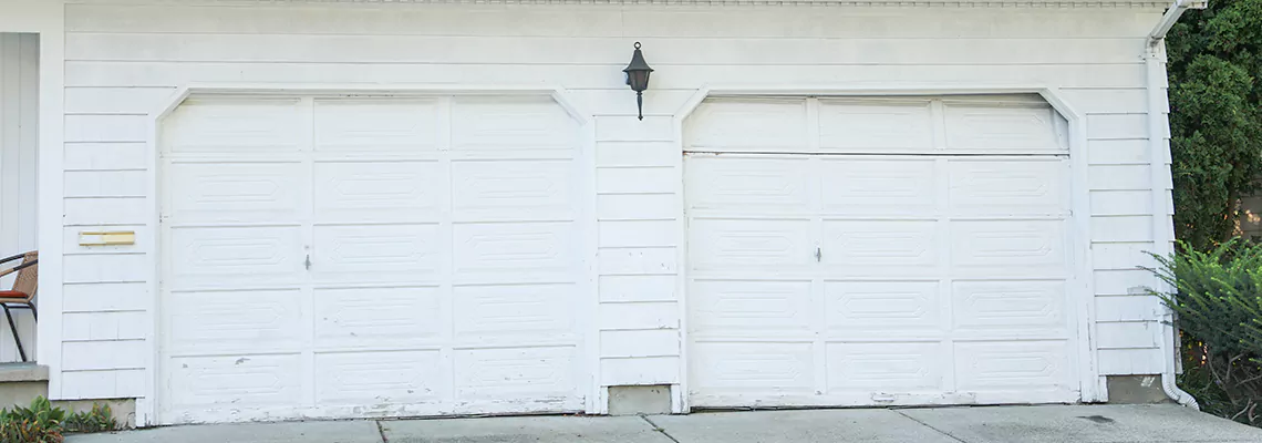 Roller Garage Door Dropped Down Replacement in Regent Park, SK
